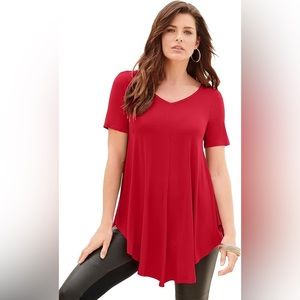 Roamans Tunic Swing Tee